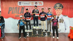 Brimob Polda Jatim Sabet 4 Emas Kejurprov MMA Surabaya