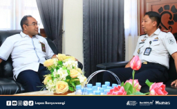 Kalapas Kelas IIA Banyuwangi Kunjungi PN Banyuwangi, Perkuat Sinergi Penegakan Hukum di Bumi Blambangan