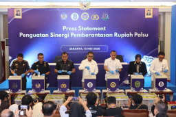 Polri dan Bank Indonesia Musnahkan 466.535 Lembar Uang Rupiah Palsu, Perkuat Sinergi Jaga Kedaulatan Rupiah