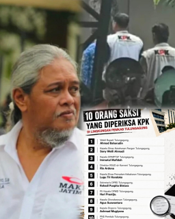 OTT TULUNGAGUNG BUKAN SEKADAR SUAP! KPK Diduga Sedang Bongkar Mesin Korupsi di Tubuh Pemkab,Nama Baru Terancam Terserert