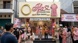 Launching Usaha Baru “Ifa Colection Jaya Daster” di Kedungkandang Malang