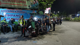 *Polres Jember Beri Layanan Pengamanan, Latihan Bersama 415 Pesilat Kondusif*