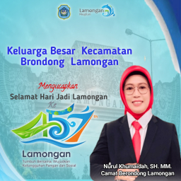 Selamat Hari jadi Lamongan Ke-457 Segenap Keluarga Besar Kecamatan Berondong Lamongan