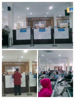 Ruang Tunggu Pelayanan Publik Samsat Gresik Dipadati Warga, Antusias Urus Administrasi di Akhir Pekan