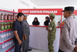Dandim 0808/Blitar Hadiri Launching Koperasi Desa/Kelurahan Merah Putih, Dukung Penguatan Ekonomi Desa