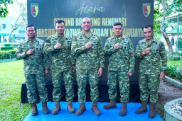 Ground Breaking Renovasi Masjid At Taqwa Kodam V/Brawijaya Resmi Dimulai oleh Pangdam V/Brawijaya
