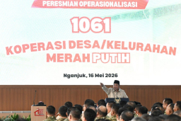 Presiden Prabowo Kunker di Nganjuk, Resmikan Museum Marsinah Hingga KDKMP