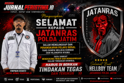 Pimpinan Redaksi Media Jurnal Peristiwa.ID Apresiasi Keberhasilan Jatanras Polda Jatim Ungkap Kasus Begal Maut