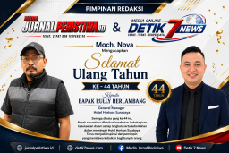 Nova Ucapkan Selamat Ulang Tahun ke-44 Kepada GM Hotel Horison Arcadia Surabaya