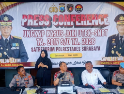 Polrestabes Surabaya Bongkar Sindikat Joki UTBK dan Pemalsuan Dokumen, 14 Orang Ditangkap