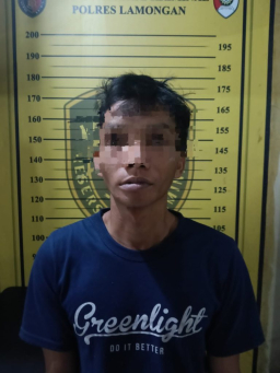 Setelah 3 Tahun DPO Satreskrim Polres Lamongan Berhasil Menagkap Tersangka Cabul Berinisial HG Warga Sugio