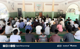 Sinergi Lapas Banyuwangi, BNNK dan Lanal Banyuwangi Perkuat Pembinaan Rohani Warga Binaan
