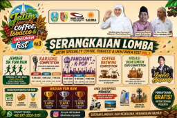 Festival Raksasa Jember 2026 Siap Guncang Jawa Timur, Ribuan Peserta Akan Padati Panggung Kopi, UMKM, Musik dan Fun Run