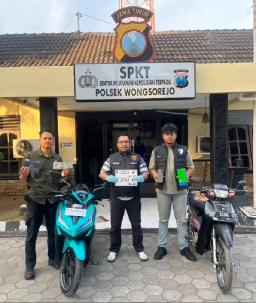 Kunci Motor Masih Menempel, Residivis Curanmor Gasak Vario dan HP di SPBU Alasrejo