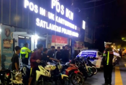 Polres Ngawi Tingkatkan Patroli Malam, Tindak Balap Liar dan Kendaraan Tak Sesuai Spektek
