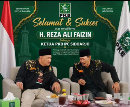 Kades Sedengan Mijen,M Hasanuddin,S.ag Mengucapkan Selamat Dan Sukses Atas Terpilihnya H. Reza Ali Faizin Ketua DPC PKB