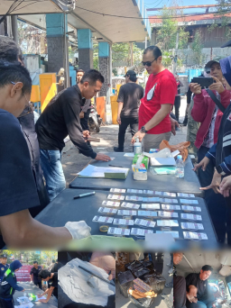 Operasi Tes Urin di Titik-titik vital Pintu Masuk Pelabuhan Jamrud, Satreskoba KP3 Amankan 5 Orang Positif Narkoba dan S