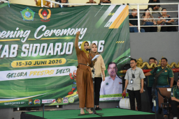 Wabup Sidoarjo Buka Porkab Sidoarjo 2026, 5.600 Atlet Akan Bertanding di 52 Cabor