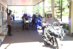 Polres Sumenep Patroli Skala Besar Pastikan Perayaan 1 Suro Kondusif
