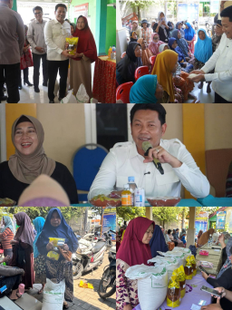Libur 1 Muharram, Bupati Sidoarjo Salurkan Bantuan Pangan untuk 934 Warga Sukodono