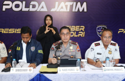 Polda Jatim Bongkar Sindikat Love Scamming Internasional, 3 Tersangka Diamankan