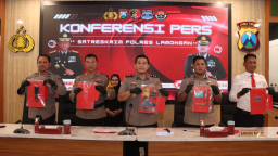 Polres Lamongan Ungkap Jaringan Ganjal ATM Lintas Daerah, 5 Tersangka Residivis Diamankan
