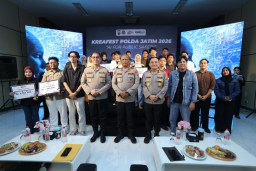 Hari Bhayangkara ke -80 Polda Jatim Dorong Pemanfaatan AI untuk Keamanan Publik Melalui KREAFEST 2026