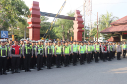 Polres Madiun Kota Siagakan 983 Personel Gabungan Layanan Pengamanan Suran Agung