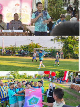 Bupati Sidoarjo H. Subandi Buka Turnamen Sepak Bola Antar RW seKecamatan Sukodono, Pererat Persaudaraan Sambut HUT ke-81