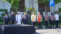Doa Lintas Agama HUT Bhayangkara ke-80 di Polrestabes Surabaya, Teguhkan Komitmen Pengabdian Polri