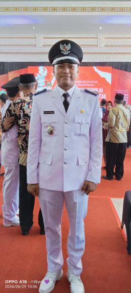 Pelantikan Serentak Kepala Desa, Triyan Putra Pamungkas, S.AP Siap Wujudkan Desa Suko yang Maju dan Melayani