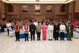 Sambut Hari Bhayangkara ke 80, Polda Jatim Gelar Doa Lintas Agama