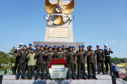 Hormati Jasa Pahlawan, Denpom V/1 Madiun Tanamkan Nilai Patriotisme kepada Prajurit