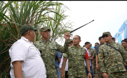 Pangdam V/Brawijaya Tinjau Lokasi Pembangunan Brigif dan Yonif TP di Mojowarno