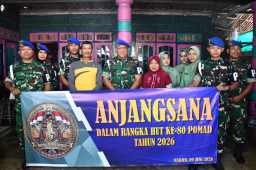 Di Balik Ketegasannya, Polisi Militer Ternyata Tak Lupakan Jasa Para Senior