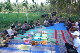 Dandim 0808/Blitar Pimpin Selamatan Pembangunan Yonif TP di Kesamben, Siap Dongkrak Ekonomi Rakyat
