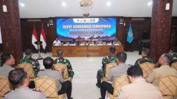 Suro Aman, Lamongan Kompak Jaga Kondusivitas Bersama FORKOPIMDA Dan TNI - POLRI