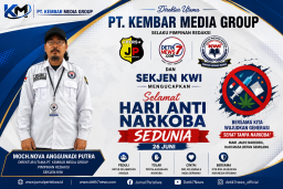 Direktur Utama PT. Kembar Media Group Ajak Masyarakat Perangi Narkoba di Hari Anti Narkoba Sedunia