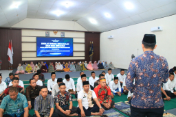 Lapas Banyuwangi Kompak Gelar Salat Dhuha Berjemaah, Bentengi Institusi dengan Doa Keselamatan