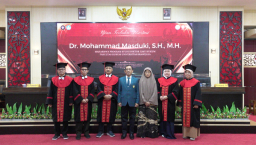 Masduki Tegaskan Pancasila Bukan Ideologi Negara dalam Ujian Promosi Doktor di Universitas Brawijaya