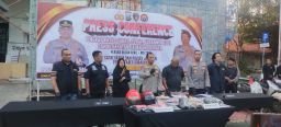 Polrestabes Surabaya Amankan 163 Kasus Kejahatan Jalanan dalam Dua Bulan, 192 Tersangka Diamankan