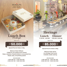 Hidupkan Kembali Cita Rasa Autentik, Horison Arcadia Heritage Surabaya Hadirkan Promo Kuliner Eksklusif Berbagai Menu