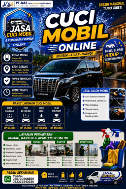 Hadirkan Layanan Cuci Mobil dan Perawatan Rumah Online, Solusi Praktis untuk Gaya Hidup Modern
