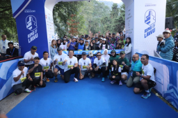 Dukung Pariwisata Polres Magetan Turut Ambil Bagian Trail Run Ring of Lawu 2026