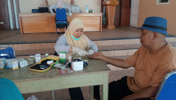 Tingkatkan Layanan Peserta BPJS, Puskesmas Sepanjang Kolaborasi dengan Labkesda Gelar Prolanis