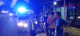 Benturan di Simpang Tiga Mantren, Tiga Orang Dilarikan ke RSI Fatimah