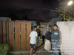 Layanan 110 Kian Efektif, Gangguan Kambtimas di Genteng Wetan Segera Ditindaklanjuti