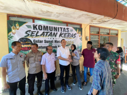 Komunitas Selatan Keras Menggelar Kegiatan Sosial Sunat Masal Dan Santunan Anak Yatim