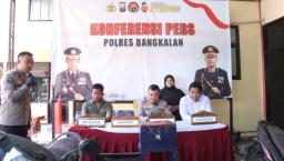 Polres Bangkalan Bongkar 16 Kasus Pencurian dalam Dua Bulan, 20 Tersangka Ditangkap