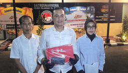Satresnarkoba Polres Pelabuhan Tanjung Perak Tangkap Kurir Sabu Baru Dua Pekan Beraksi di Kenjeran